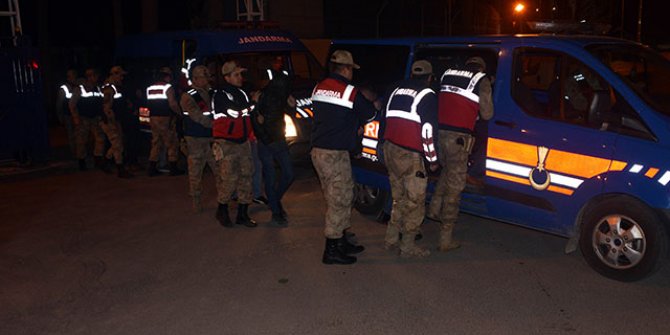 Kahramanmaraş'ta 33 kişiye gözaltı