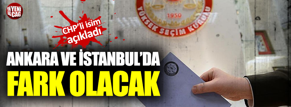 Ali Haydar Hakverdi: "Ankara ve İstanbul'da fark olacak"