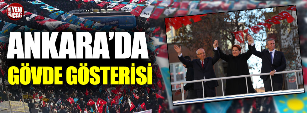 Meral Akşener Ankara’da konuştu