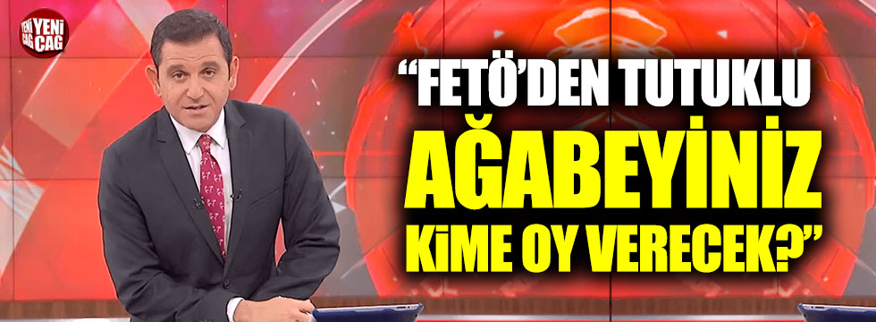 Fatih Portakal, Bakan Pakdemirli'ye: "FETÖ'den tutuklu ağabeyiniz ...