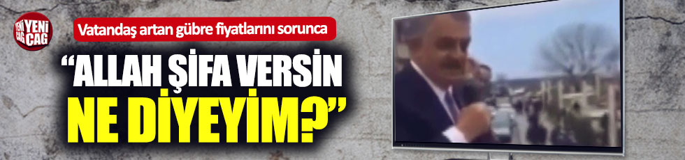 AKP Genel Başkan Yardımcısı'ndan vatandaşa skandal yanıt!