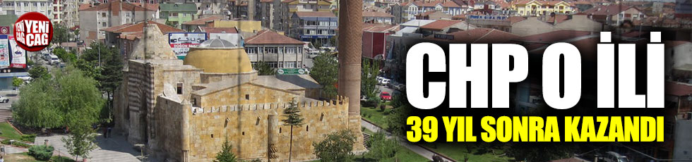 CHP 39 yıl sonra Kırşehir Belediye Başkanlığını kazandı
