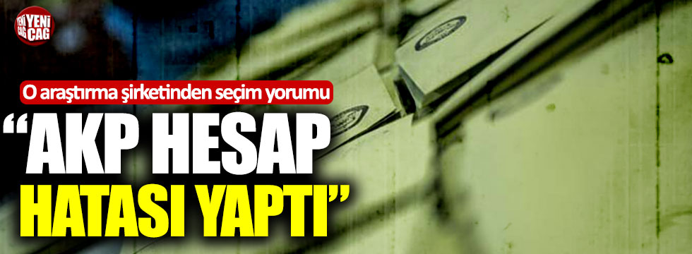 ANAR Genel Müdürü Uslu: "AKP hesap hatası yaptı"