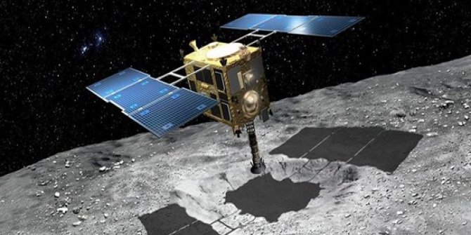 Hayabusa2 asteroit üzerine patlayıcı bıraktı