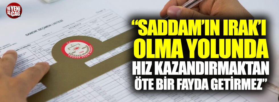 İYİ Partili Lütfü Türkkan’dan seçim tepkisi