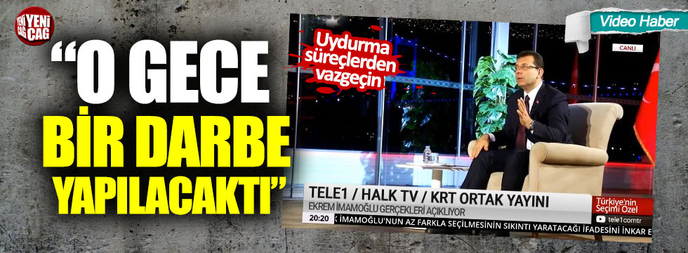 İmamoğlu'ndan ortak yayında AKP'nin iddialarına cevap