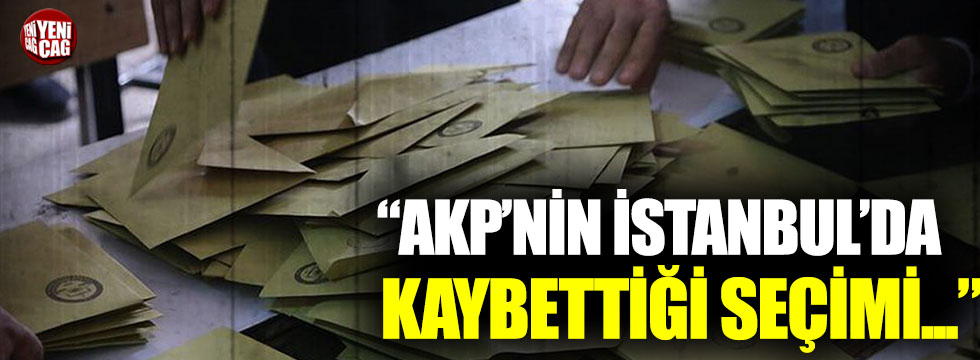 Faik Öztrak: “AKP’nin İstanbul’da kaybettiği seçimi…”