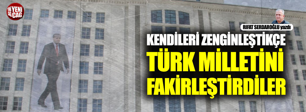 Eski Bakan'dan AKP'ye sert tepki: Kendileri zenginleştikçe, Türk Milletini fakirleştirirler