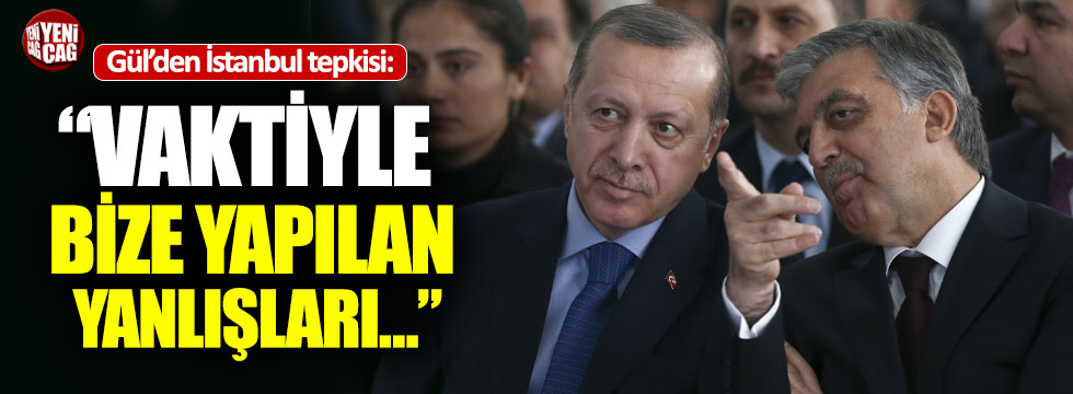 Abdullah Gül'den 31 Mart tepkisi: "Gelinen nokta çok üzücü"