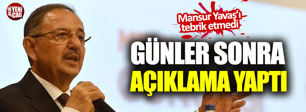 Seçimi kaybeden Mehmet Özhaseki günler sonra açıklama yaptı