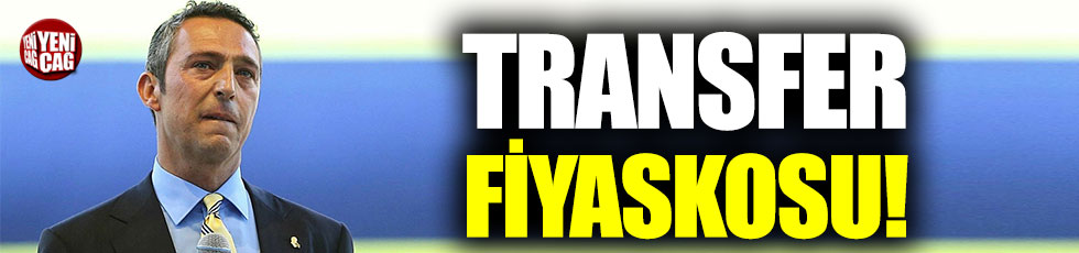 Fenerbahçe’de transfer fiyaskosu!
