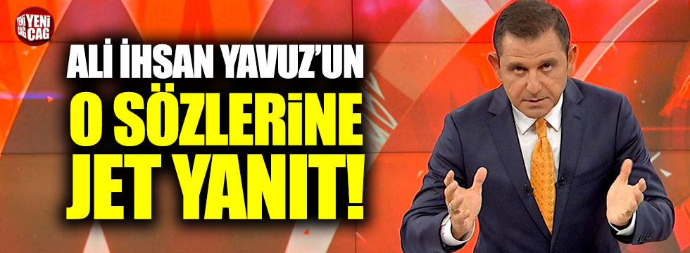 Fatih Portakal'dan Ali İhsan Yavuz'a jet yanıt!