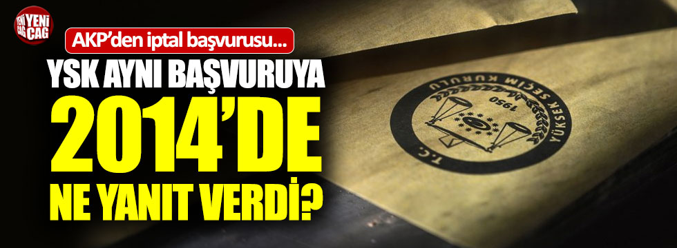 CHP'den AKP'li Yavuz'un olağanüstü itirazına cevap!