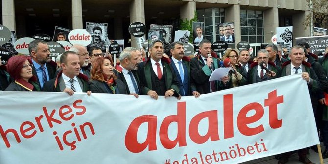 Ankara Barosu'ndan 'Adalet Nöbeti'