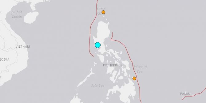 Filipinler'de 6.4 büyüklüğünde deprem!