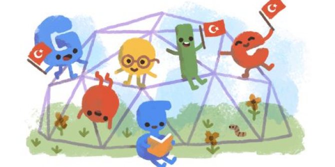 23 Nisan Google'da Doodle oldu! Google’ın 23 Nisan doodle nasıl?