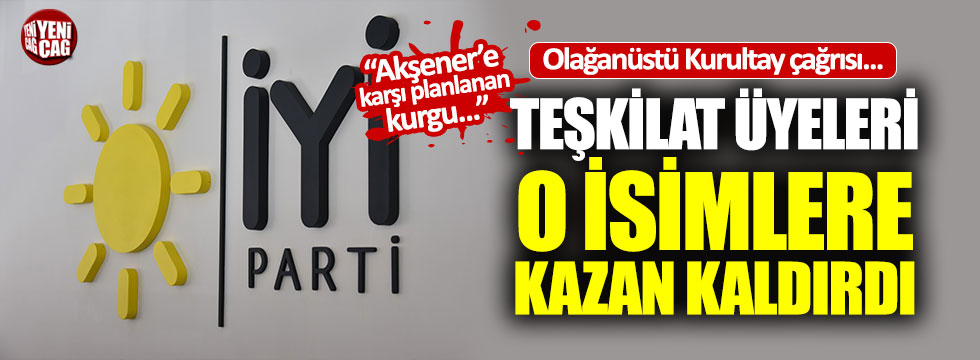 İYİ Parti İzmir’den Aydın ve Dervişoğlu isyanı