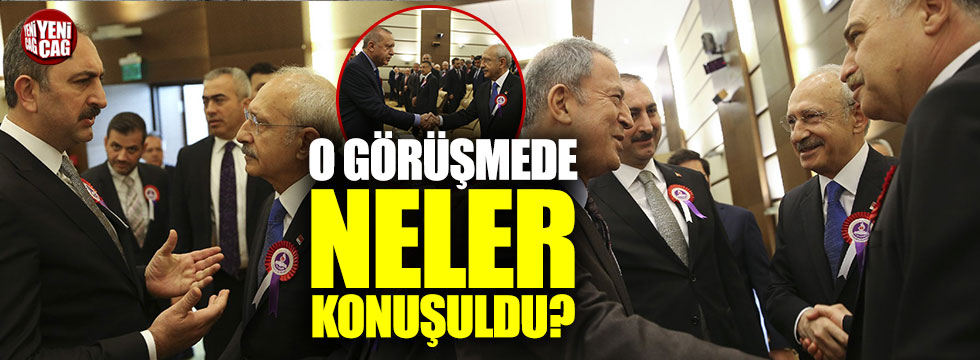 Kılıçdaroğlu ve Erdoğan bir araya geldi
