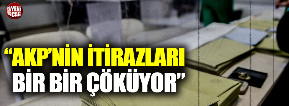 Karabat: AKP'nin itirazları bir bir çöküyor
