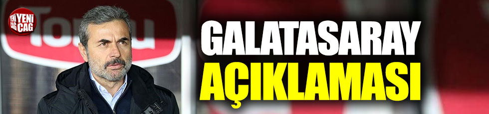 Aykut Kocaman'dan Galatasaray açıklaması