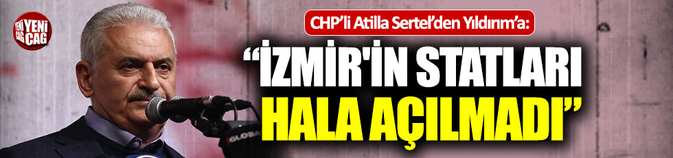 CHP'li Sertel: “İzmir'in statları hala açılmadı”