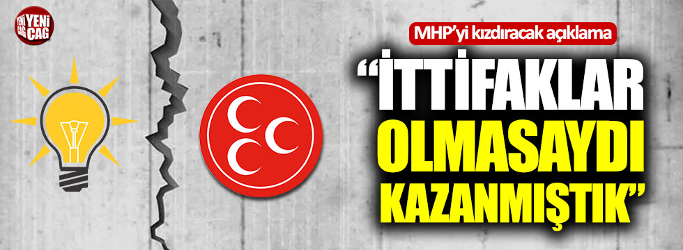 AKP'li Zeybekci: “İttifaklar olmasaydı kazanmıştık”