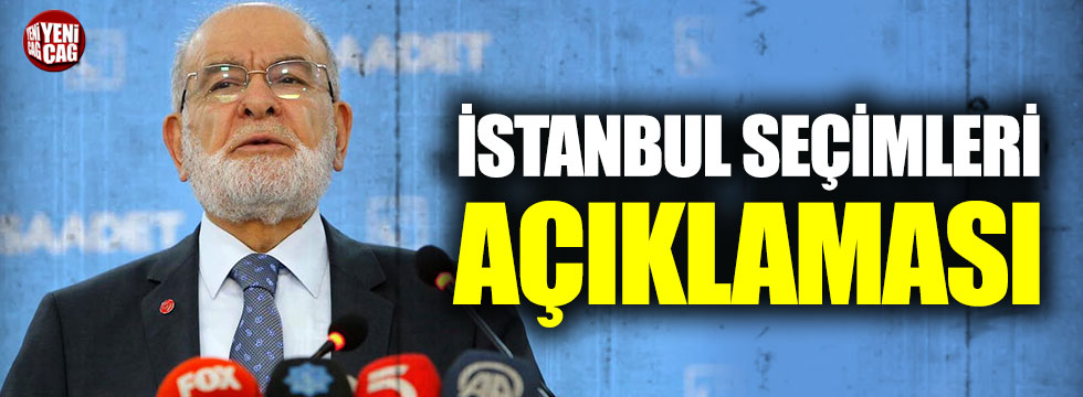 Temel Karamollaoğlu'ndan İstanbul seçimleriyle ilgili açıklama