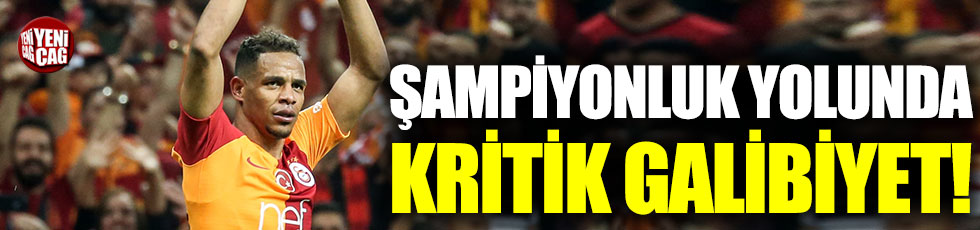 Galatasaray-Beşiktaş: 2-0 (Maçın özeti)