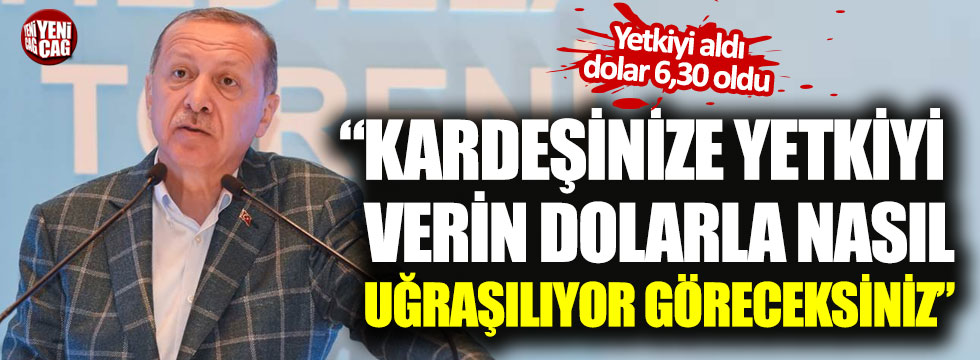 Erdoğan yetkiyi aldı, dolar 6,30'a dayandı!