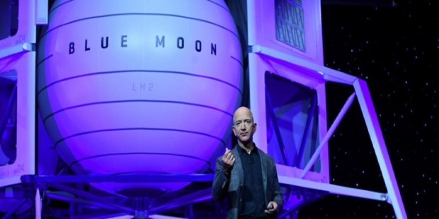 Amazon'un patronu Ay'a uzay aracı gönderecek Kaynak: Amazon'un patronu Ay'a uzay aracı gönderecek