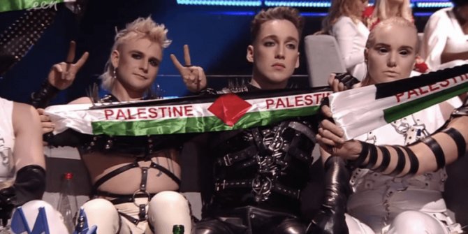 Eurovision 2019'a damga vuran Filistin detayı