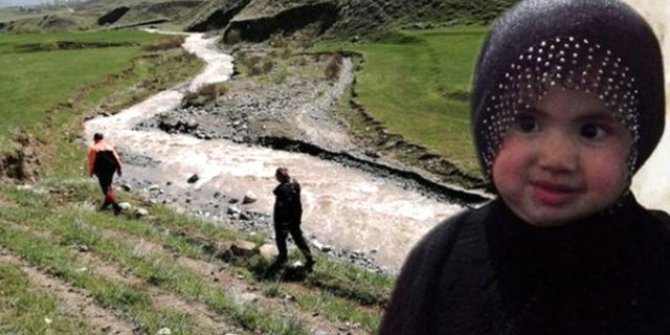Kars'ta kaybolan 3 yaşındaki Nurcan'dan acı haber