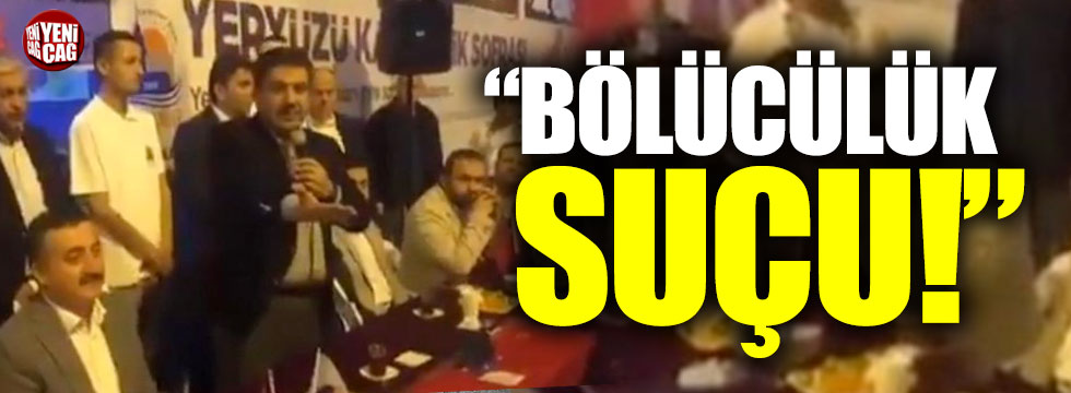 Trabzonlu derneklerden Tevfik Göksu'ya tepki: "Bölücülük suçu"