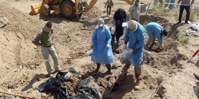 BM Irak'ta toplu mezar ortaya çıkardı