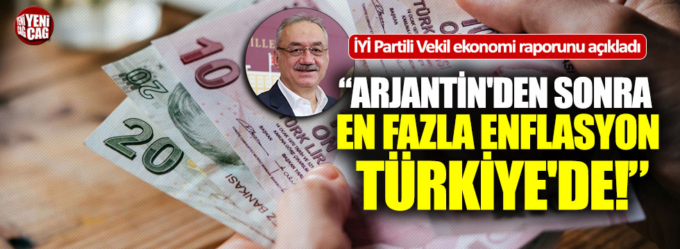İYİ Partili Tatlıoğlu: "Mevcut yönetim ekonomik problemler ile baş edemez"