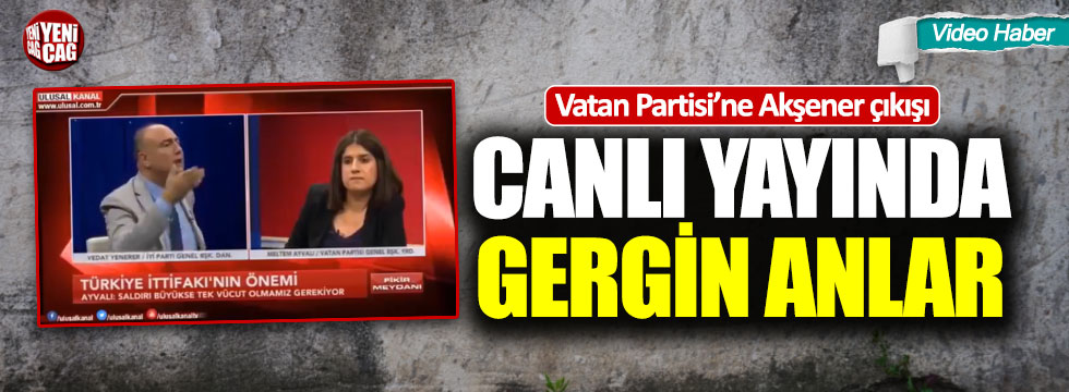 Vedat Yenerer'den Vatan Partisi'ne Akşener çıkışı