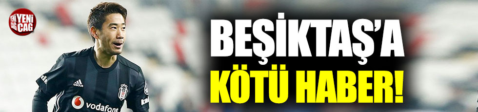 Kagawa’dan Beşiktaş’a kötü haber