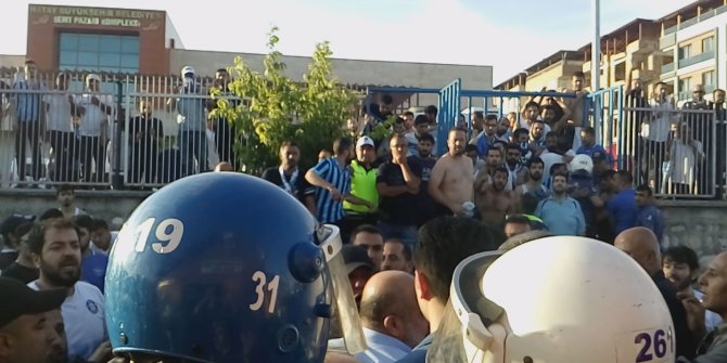 Hatayspor - Adana Demirspor maçının ardından gerginlik