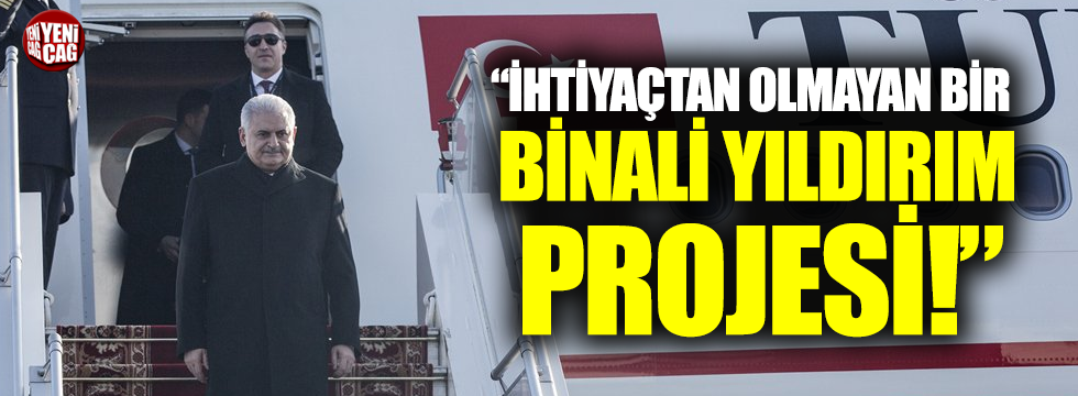 THY eski Başkanı: "3. havalimanı gereksiz bir Binali Yıldırım projesidir"