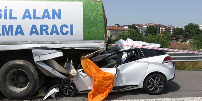 Kuzey Marmara Otoyolunda kaza: 1 ölü