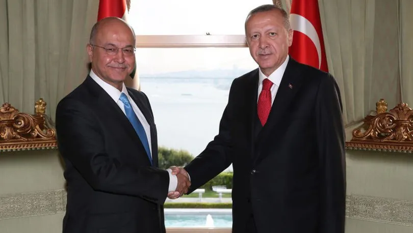 Erdoğan Irak Cumhurbaşkanı ile görüştü