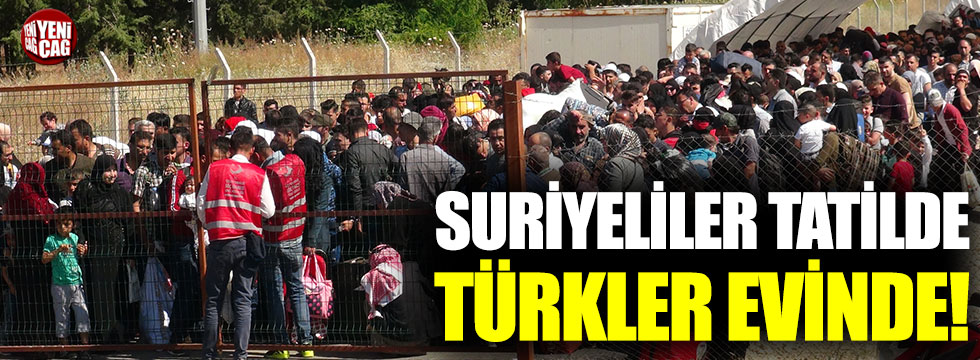 Suriyeliler tatilde, Türkler evinde