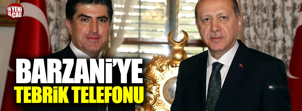 Erdoğan'dan Barzani'ye tebrik telefonu