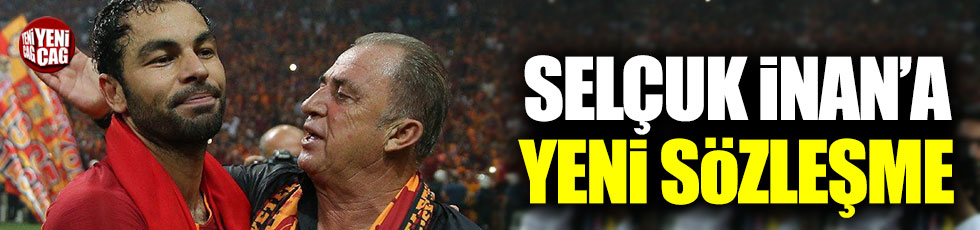 Galatasaray'dan Selçuk İnan'a yeni sözleşme