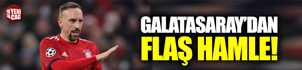 Galatasaray’dan Ribery bombası