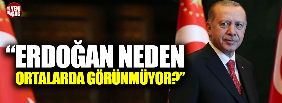 "Erdoğan, 23 Haziran seçimi için kamuoyu karşısına çıkmıyor"