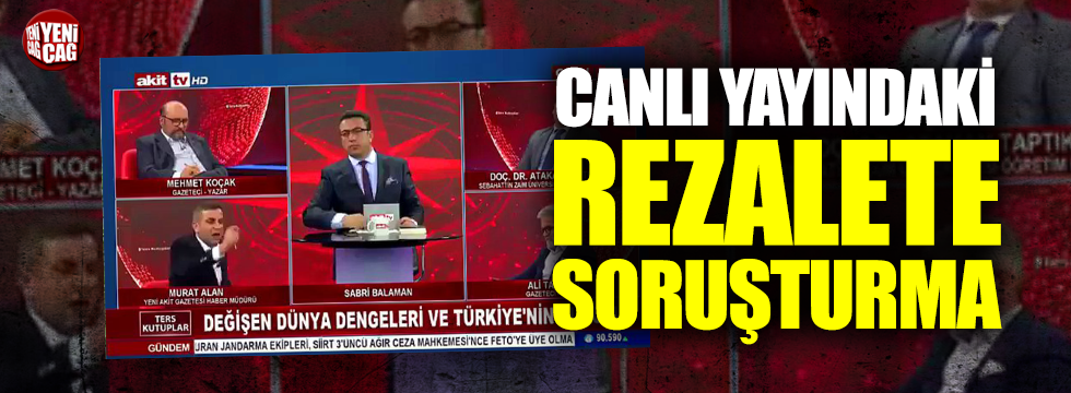 AKİT TV Haber Müdürü Murat Alan’a soruşturma