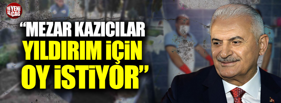 "Mezar kazıcı ve gassallar AKP için oy istiyor”