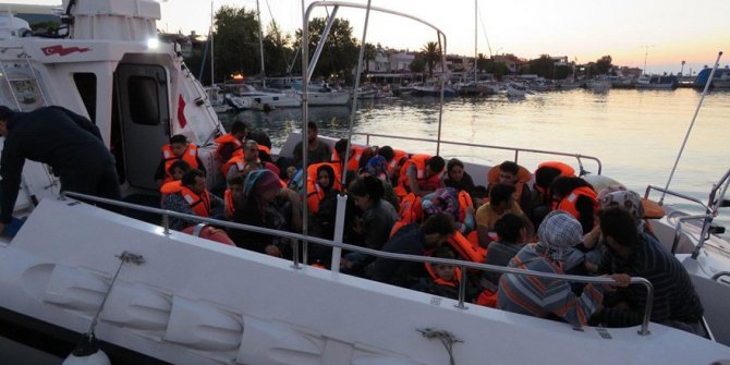 Çanakkale'de 41 kaçak göçmen yakalandı