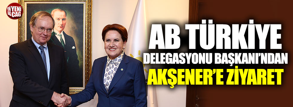Akşener, AB Türkiye Delegasyonu Başkanı ile görüştü